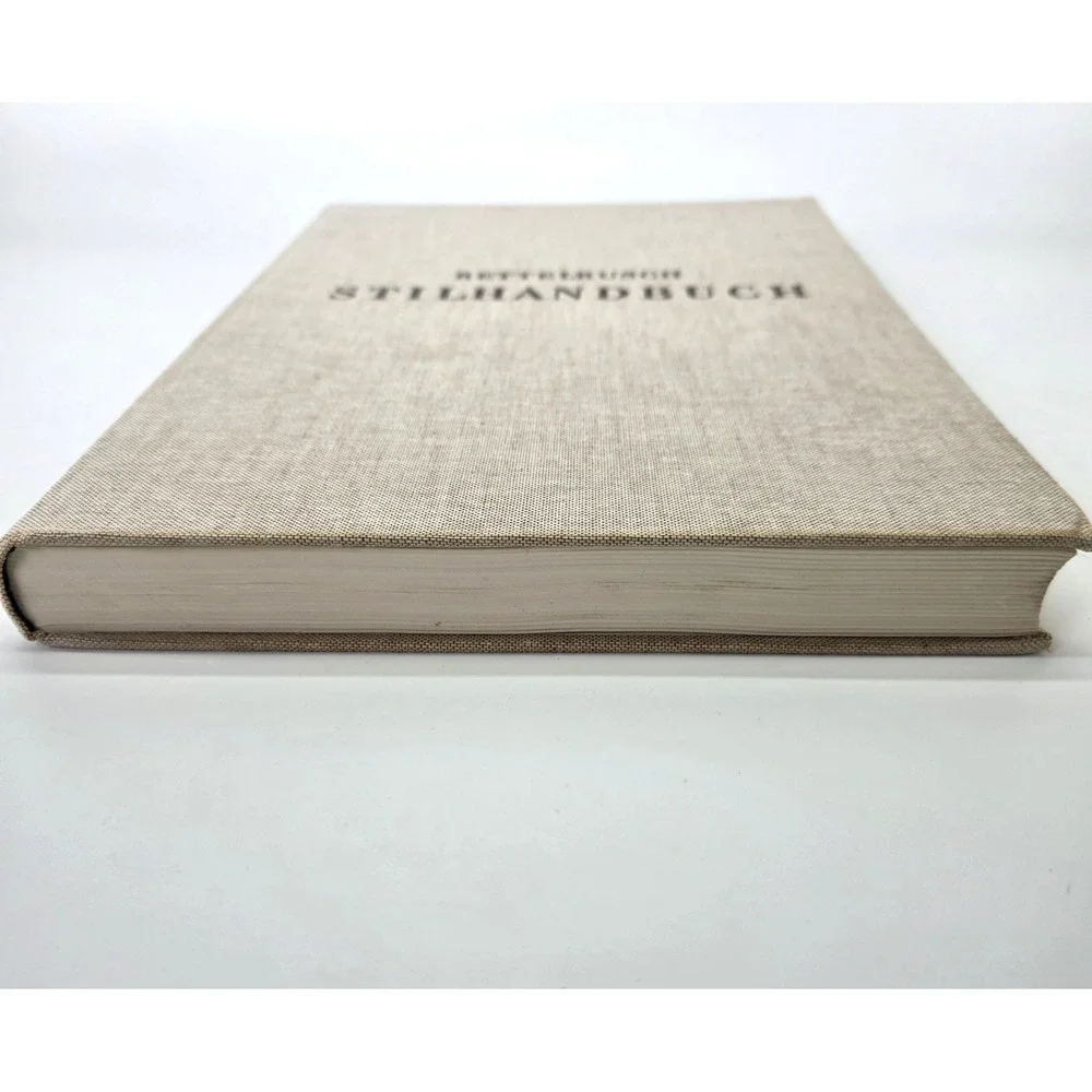 1979 Ernst Rettelbusch Stilhandbuch German Hardcover Art‎ Book Julius Hoffmann